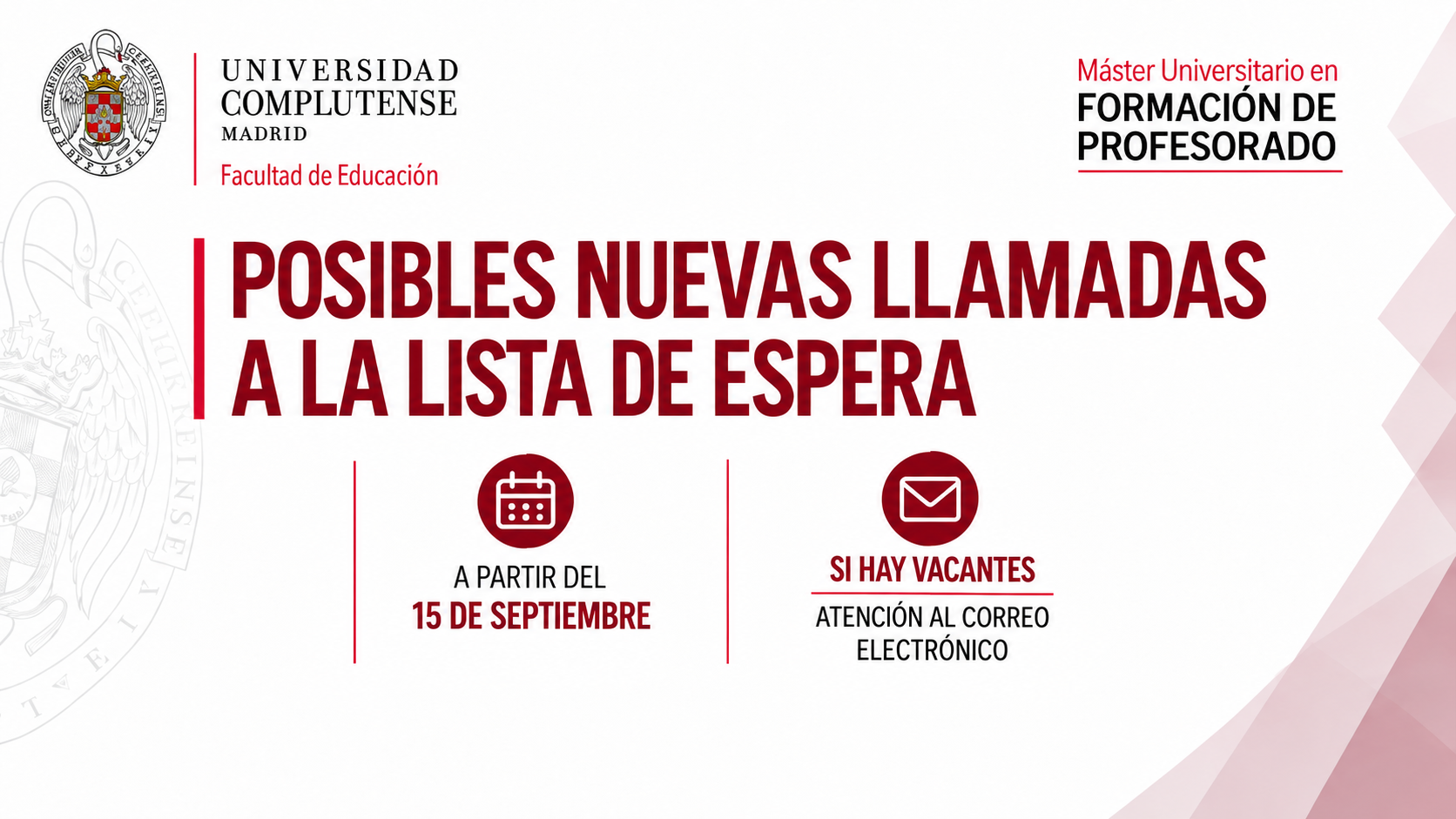 Llamadas a la lista de espera